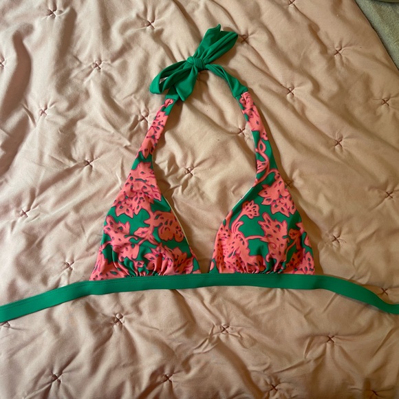 Boden Bordeaux Bikini Top Size 6 - Picture 1 of 4